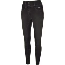 Pikeur Womens Candela Grip Jeans Breeches - Black Colour Black