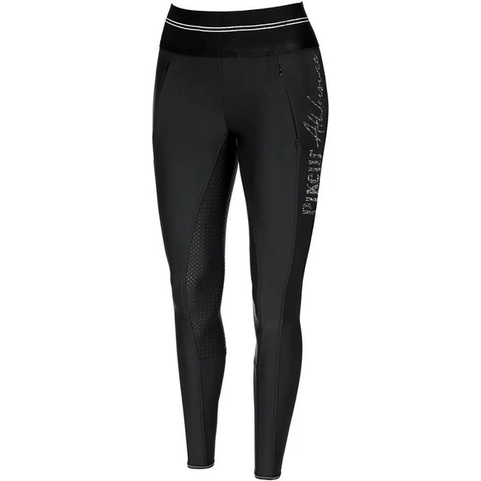 Pikeur Womens Gia Athleisure Grip Breeches Leggings Black 3 Pikeur Womens Gia Athleisure Grip Breeches Leggings Black