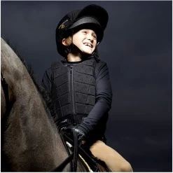 Racesafe Childrens Provent 3.0 Body Protection Black -Equestrian Clothing Store RaceSafe Provent 3.Action kids 1.700x700