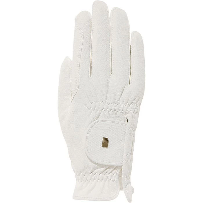 Roeckl Roeck-Grip Riding Gloves White 3 Roeckl Roeck-Grip Riding Gloves White