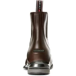 Ariat Womens Devon Nitro Zip Paddock Boots Wax Chocolate -Equestrian Clothing Store S19 WMS ENGL Couto 10027238 heel.700x700