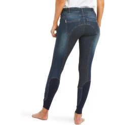 Ariat Womens Halo Denim Full Seat Breech 10035312 -Equestrian Clothing Store S21 WMS ENGL 10035312 back.700x700