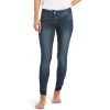 Ariat Womens Halo Denim Full Seat Breech 10035312 -Equestrian Clothing Store S21 WMS ENGL 10035312 front.700x700