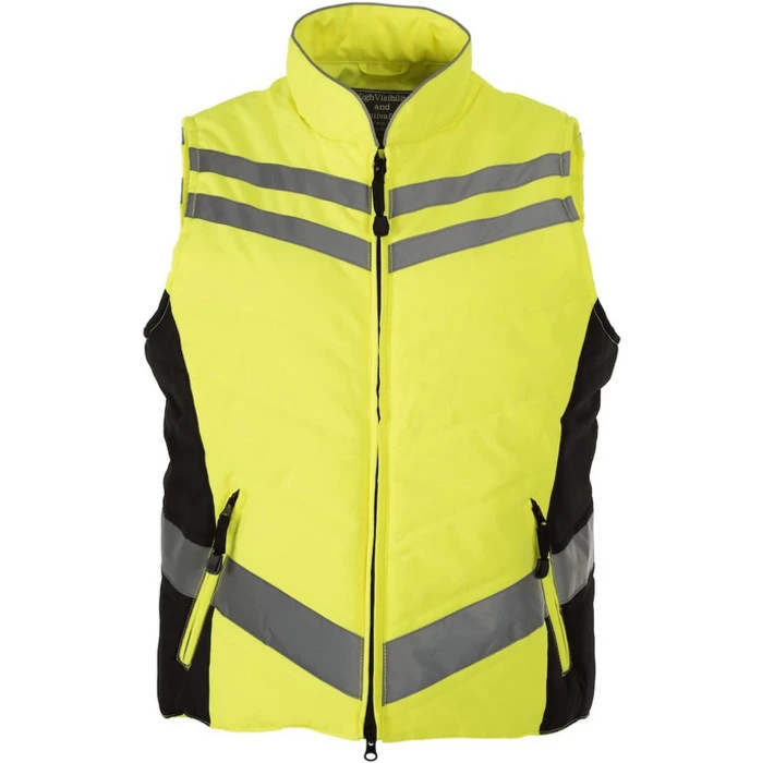 2022 Equisafety Child Reflective Quilted Gilet CHQUILTG - Yellow 3 2022 Equisafety Child Reflective Quilted Gilet CHQUILTG - Yellow