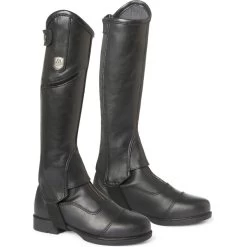 2023 Mountain Horse Junior Veganza Leggings 708601003 - Black