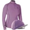 2022 Woof Wear Womens Performance Riding Shirt & Hat Cover - Lilac -Equestrian Clothing Store WA0001 WA0003 Set Lilac.700x700