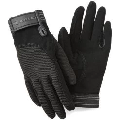 Ariat Tek Grip Glove Black Colour Black