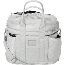 2022 Eskadron Accessories Glossy Quilted Bag 351038 442 210 - Pearl Grey