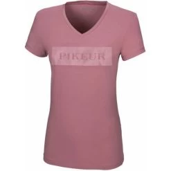 2023 Pikeur Childrens Franja Polo Shirt 320000 200 - Noble Rose Colour Noble Rose