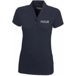 2023 Pikeur Youth Dalila Polo Shirt 320300 200 - Night Sky Colour Night Sky