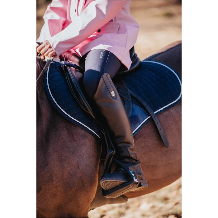 2022 Mountain Horse Junior Veganza Long Riding Boots - Black 5 2022 Mountain Horse Junior Veganza Long Riding Boots - Black - Image 3